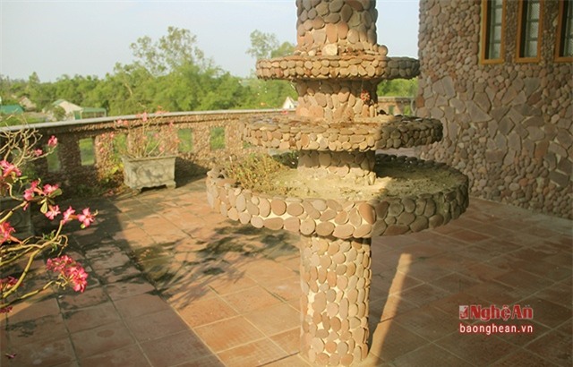 biệt thự sỏi, biệt thực, Nghệ An, Biệt thự xây bằng sỏi, xứ Nghệ