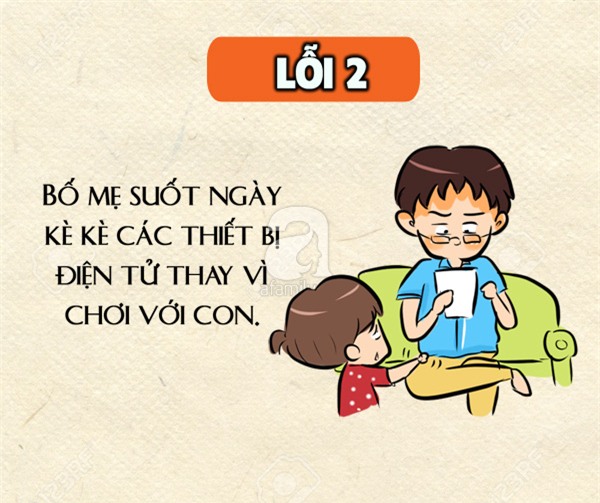 Sai lầm khi nuôi con