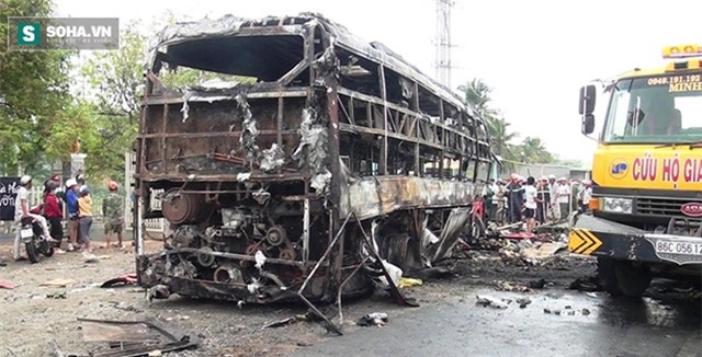 Tai nạn ở Bình Thuận: Sự thật chiếc xe máy, xác chó ở hiện trường