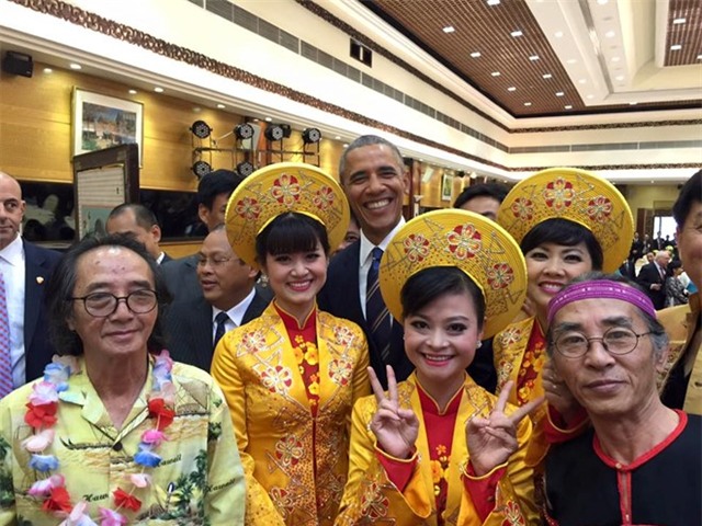 Tong thong Obama nghe dan ca quan ho Bac Ninh hinh anh 1