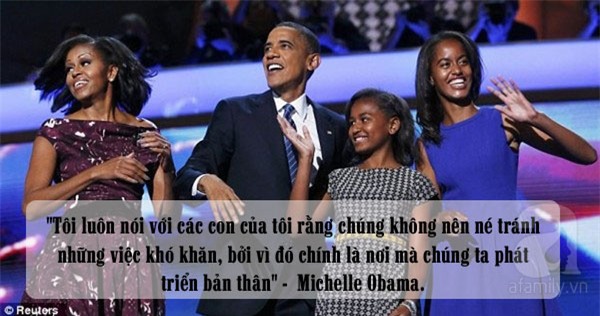 Obama dạy con