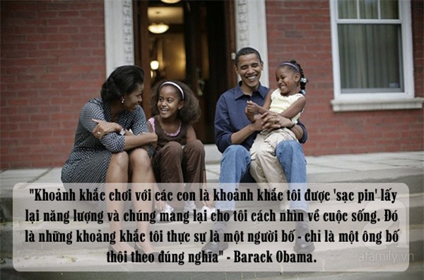 Obama dạy con