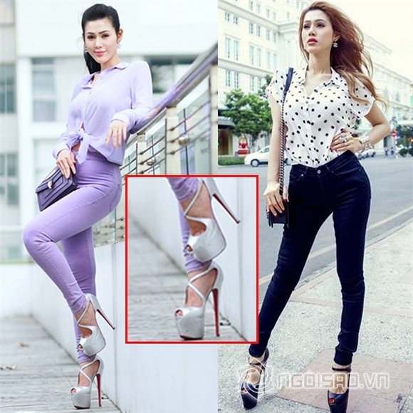 mỹ nhân việt giày cao gót 13