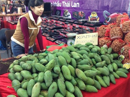 Thái Lan, hoa quả Thái Lan, trái cây, xoài Thái, người tiêu dùng Việt Nam, nhập khẩu