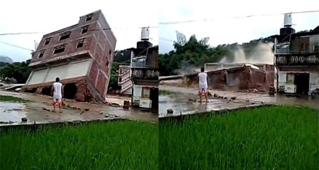 tq: mua to khien nha 3 tang do sup trong tich tac hinh anh 1