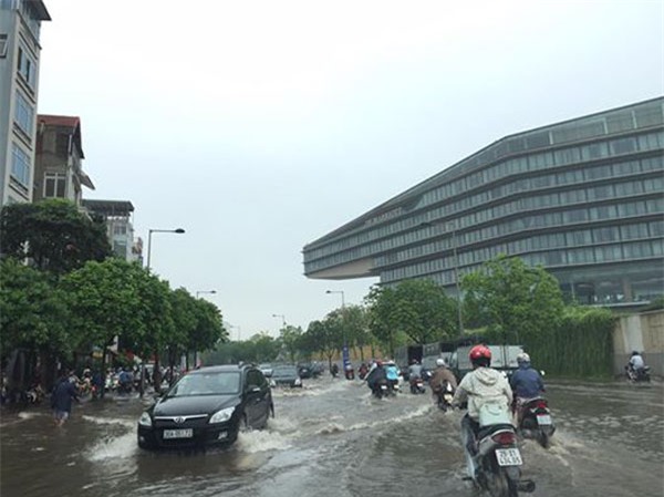mưa lớn, ngập lụt, Hà Nội ngập nước, Hà Nội ngập nặng, ngập nước, Hà Nội mưa lớn