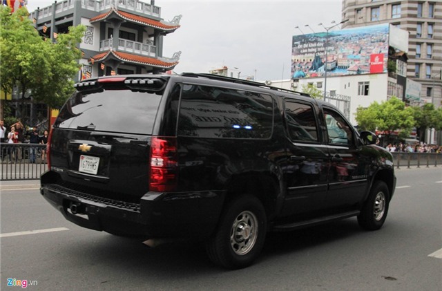 Chi tiet doan xe ho tong Tong thong Obama o Sai Gon hinh anh 4