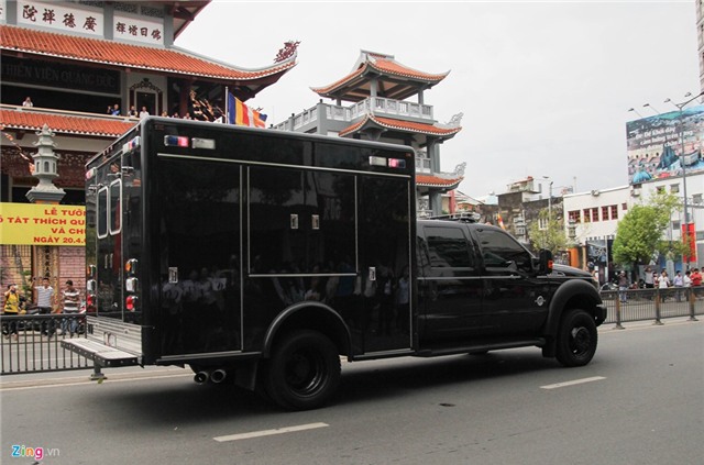 Chi tiet doan xe ho tong Tong thong Obama o Sai Gon hinh anh 5