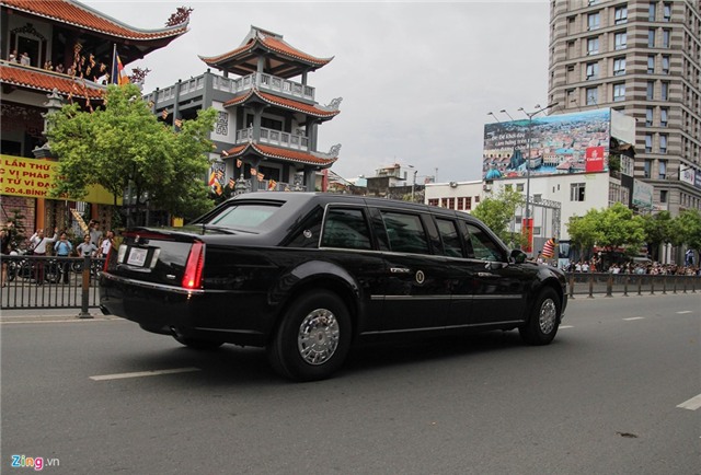 Chi tiet doan xe ho tong Tong thong Obama o Sai Gon hinh anh 12