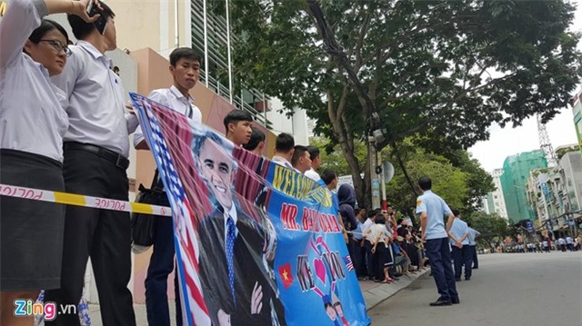 Nguoi dan Sai Gon ra duong tien Tong thong Obama hinh anh 3