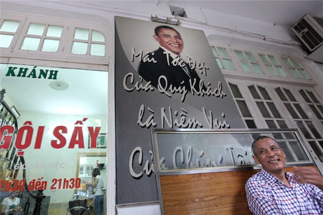 Tổng thống Obama, cắt tóc, cửa hiệu, thương hiệu