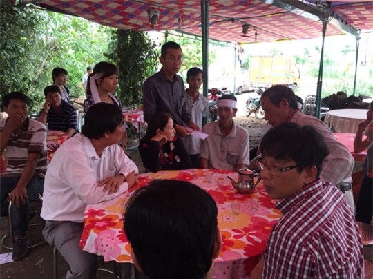 Thân nhân nạn nhân Võ Thị Ánh Đào tại Đồng Nai