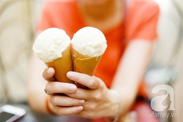 kem Tràng Tiền, giới trẻ, Hà thành, công nghệ, rùng mình, kem bẩn, ăn vặt, mùa hè