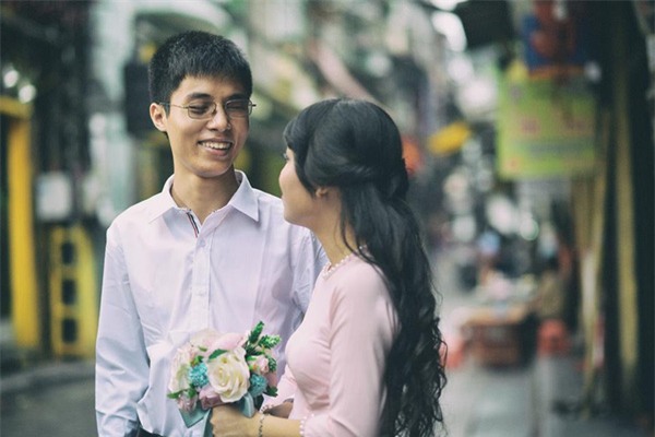 ảnh cưới khiếm thị