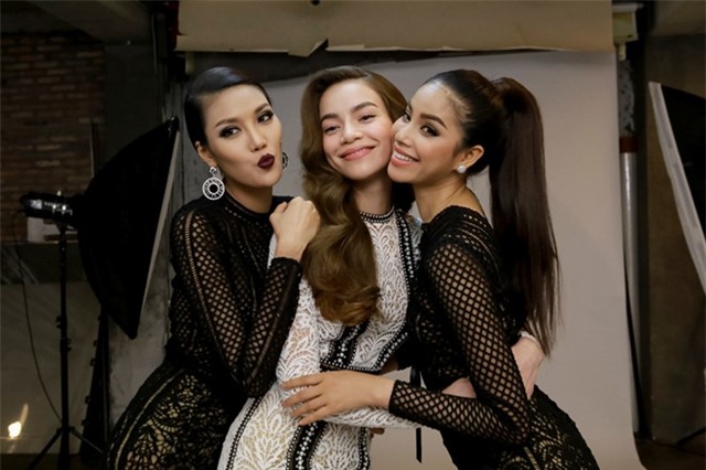 Ha Ho, Pham Huong than thiet o hau truong chup hinh hinh anh 2