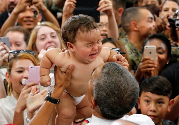 Tổng thống Mỹ, Barack Obama, thăm Nhật Bản, Hiroshima, trẻ nhỏ