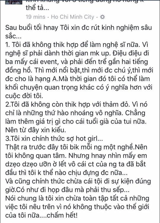 Từ bức xúc của Ngô Thanh Vân, đã đến lúc nghệ sĩ trẻ nên ý thức hơn về giờ giấc dự sự kiện - Ảnh 2.