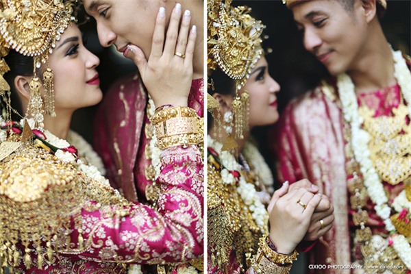 Đám cưới 'dát' vàng của tài tử điển trai nhất Indonesia