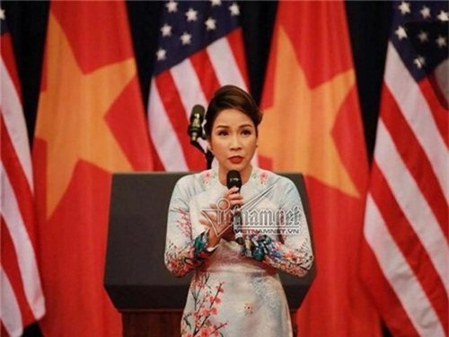 Mỹ Linh phá cách Quốc ca, Mỹ Linh, Ngọc Châu, Thanh Lam