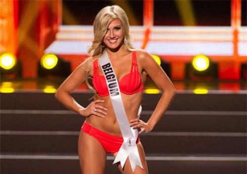 can canh ve dep ban gai hoa hau cua “sao” atletico madrid hinh anh 8