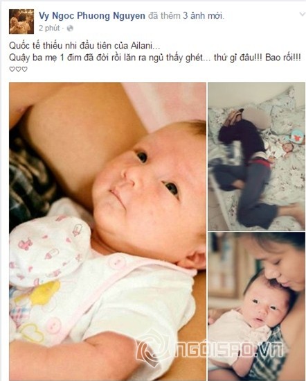 nhóc tì nhà sao Việt 11