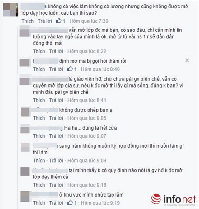 giao vien khoc rong vi trang tay khi nghi he - 1