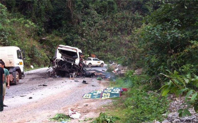 tai nạn giao thông, 9 người Việt chết, Nghệ An