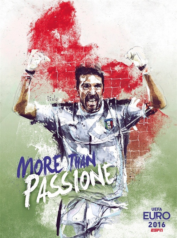 12. Đội tuyển Italia: Hơn cả tình yêu.