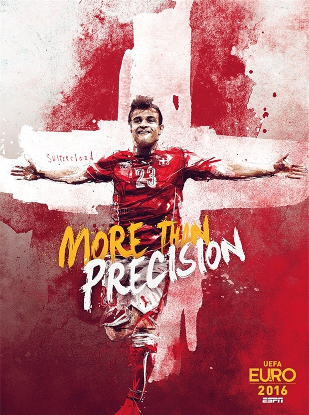 21. Đội tuyển Thụy Sĩ: Không chỉ có sự chính xác.