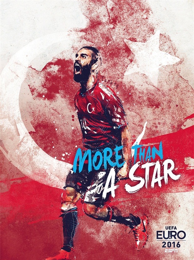22. Đội tuyển Thổ Nhĩ Kỳ: Hơn cả 1 ngôi sao.