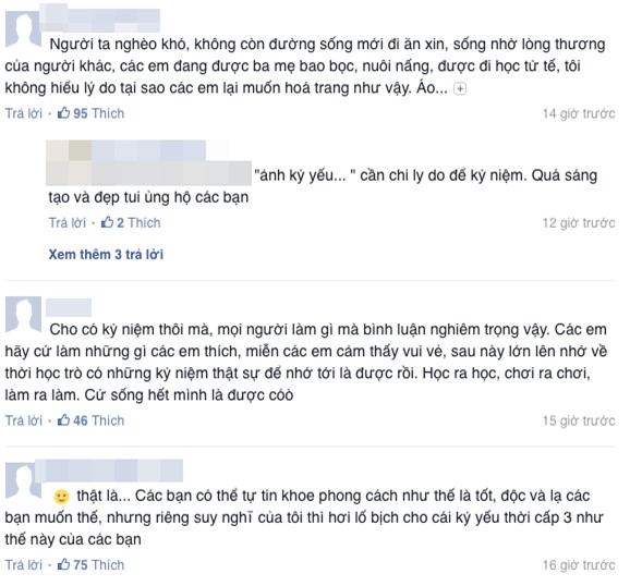 Dân mạng tranh cãi về bộ ảnh ký yếu không giống ai này