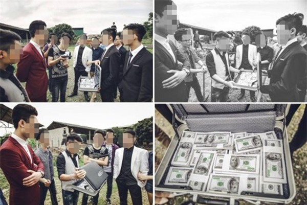 Học sinh lớp 12 ở Ninh Bình thì lại chọn concept chụp ảnh kỷ yếu mô phỏng như một cuộc giao dịch, tranh cướp địa bàn của xã hội đen.