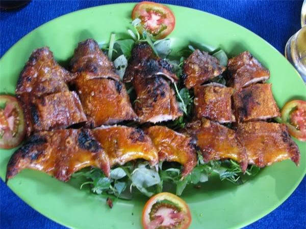 chuột nướng
