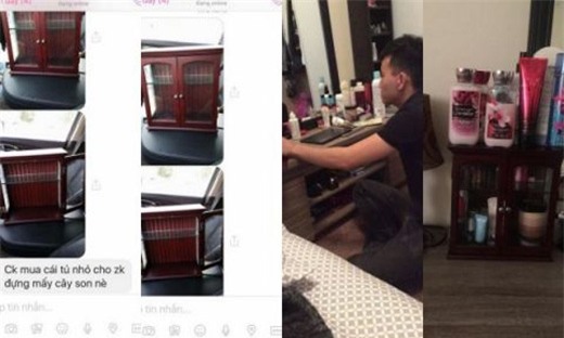 Cả hai thường xuyên thể hiện tình cảm trên mạng xã hội.