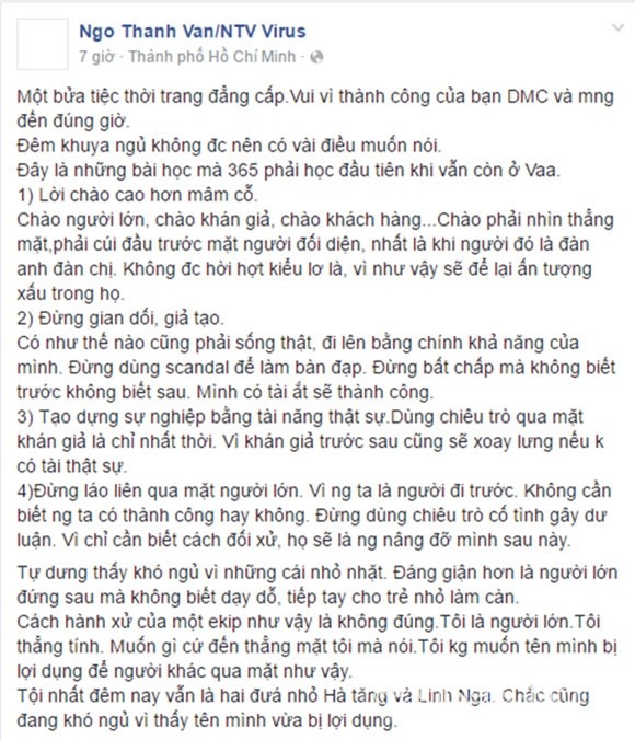 Ngô Thanh Vân bóng gió Angela Phương Trinh 0