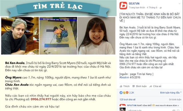 Hà Nội: Người mẹ nhờ cư dân mạng tìm tung tích con gái bị cha ngoại quốc đưa đi khỏi trường - Ảnh 1.