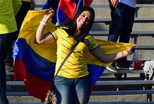 ngat ngay truoc nhan sac dan cdv xinh dep tai copa america 2016 hinh anh 12