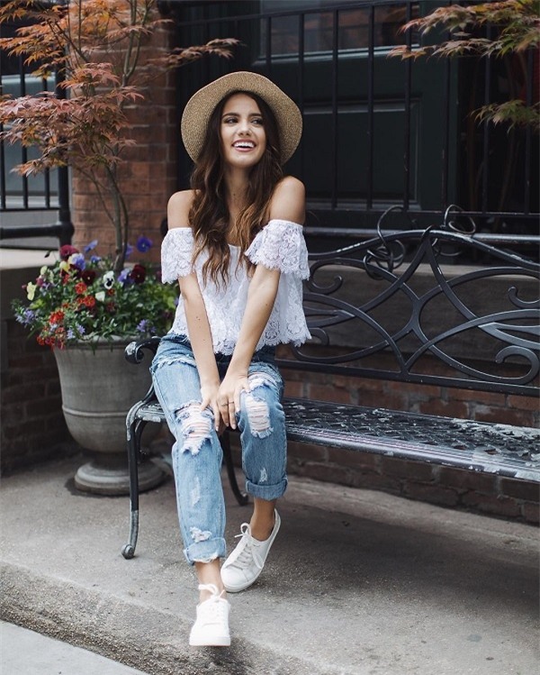 Mũ cói panama-diện sao cho đẹp?