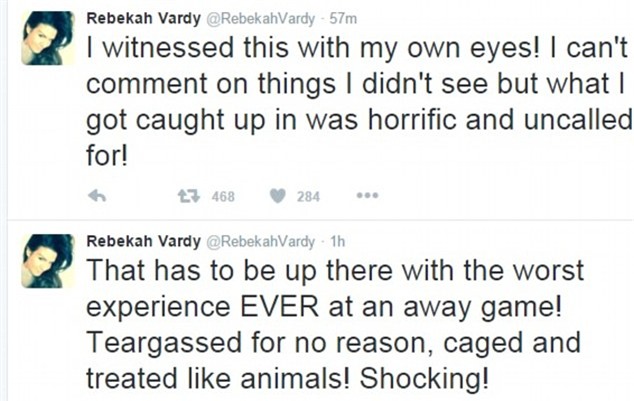 Vợ đẹp của Jamie Vardy tố bị cảnh sát Pháp đối xử như thú vật - Ảnh 2.