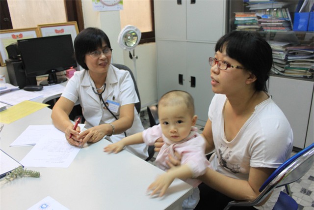 Chiều cao của trẻ ảnh hưởng chủ yếu từ vấn đề dinh dưỡng, giấc ngủ và vận động. Ảnh: T.Nguyên