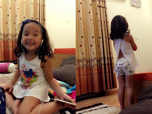 vay ao xinh yeu sanh dieu cua be nhim con gai hong dang - 6