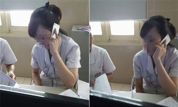 Bệnh viện Bạch Mai, nhân viên y tế, nấu cháo điện thoại