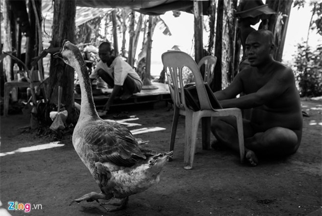 Gia đình bộ lạc nguyên thủy ở bãi sông - Ảnh 2.