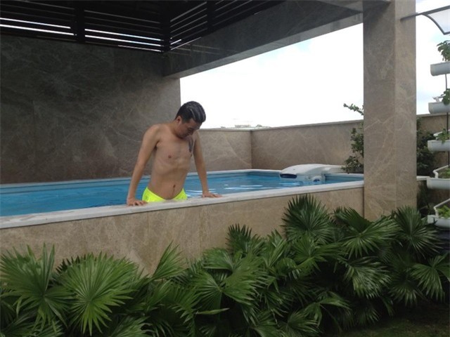 Đàm Vĩnh Hưng, sân vườn, biệt thự