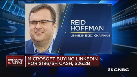 Microsoft, LinkedIn, thâu tóm