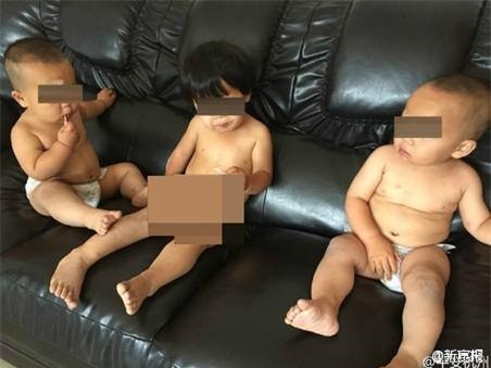 3 em bé đi lang thang