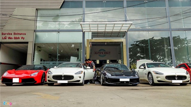 Dan Ferrari cua dai gia Sai Gon di bao duong hinh anh 11