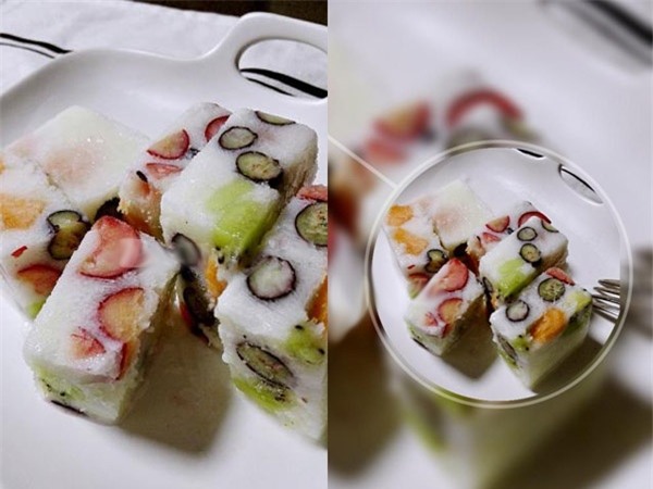 Sữa chua hoa quả tươi mát rượi, ăn đã khát lại cực kì thơm ngon