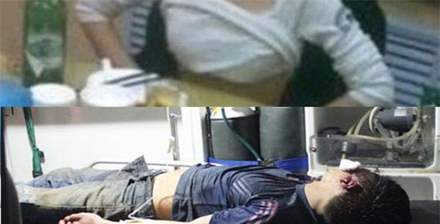 Bị đánh nhập viện vì vạch áo bạn gái người khác lên xem hình xăm - Ảnh 1.