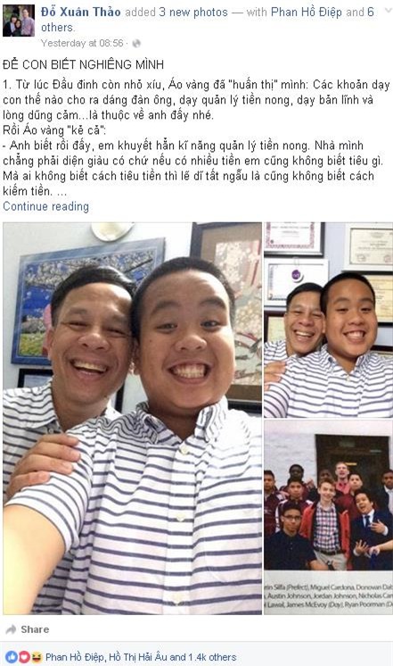 Cach giu va tieu tien cua Do Nhat Nam qua loi ke cua bo